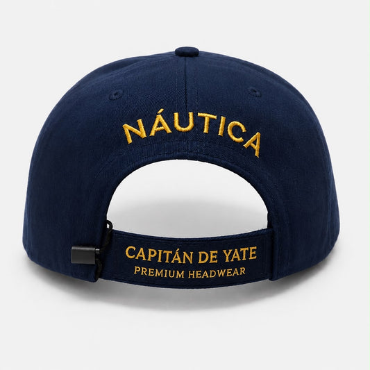 Gorra Premium Capitán de Yate Azul
